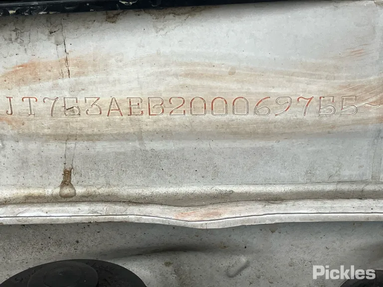 2001 Toyota Corolla Used VIN JT753AEB200069755 – odometer reading