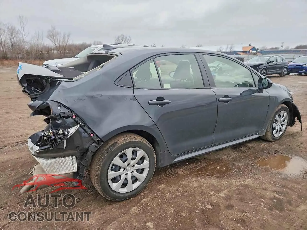 2025 TOYOTA COROLLA Damaged VIN JTDBCMFE1S3097804 – side profile