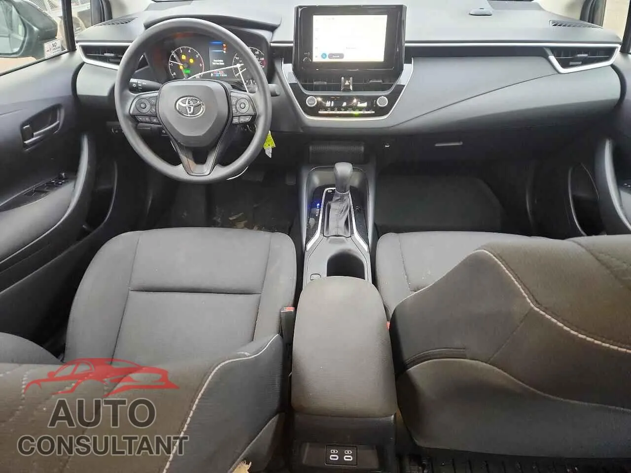 2025 TOYOTA COROLLA Damaged VIN JTDBCMFE1S3097804 – undercarriage
