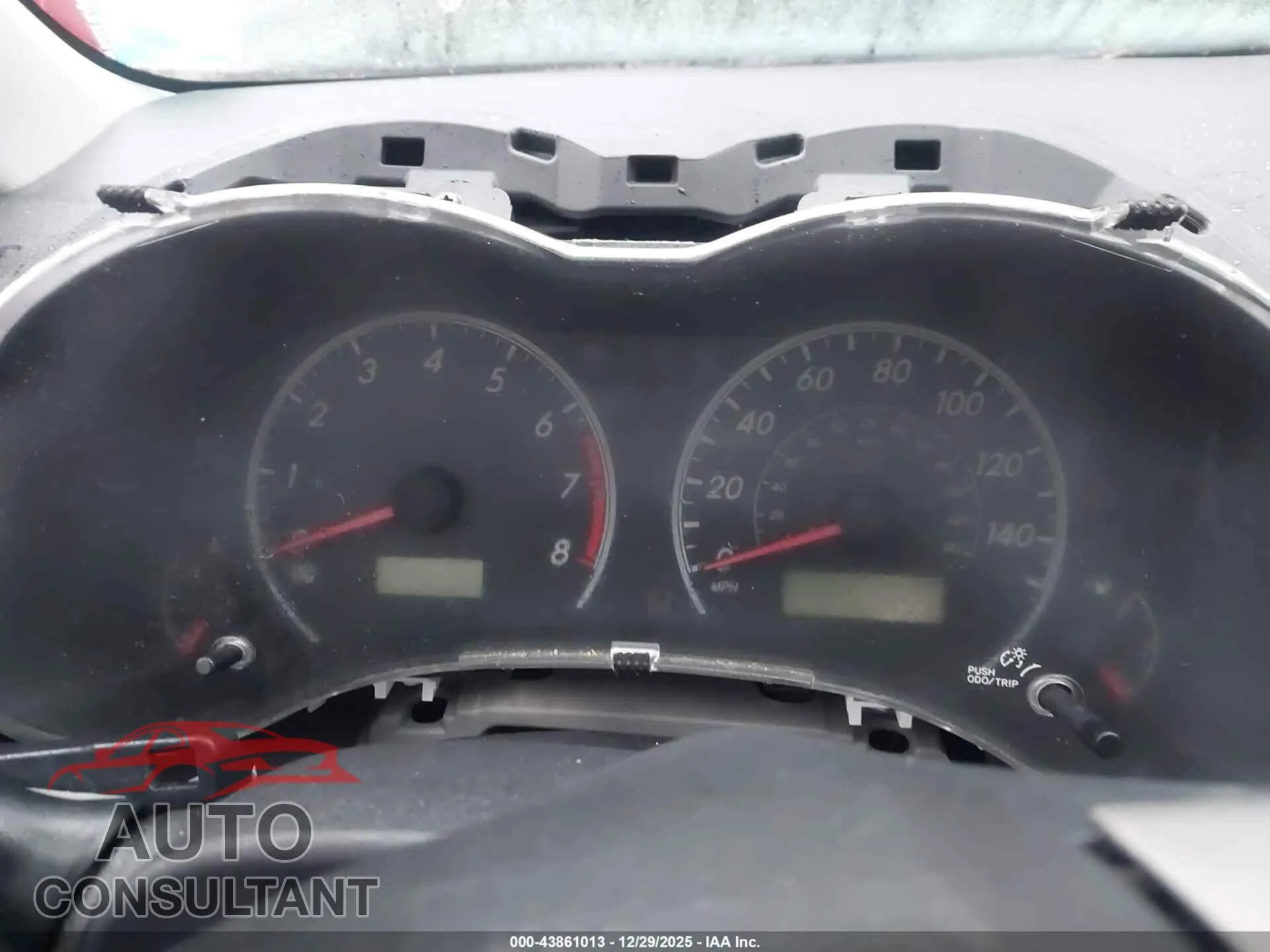 2011 TOYOTA COROLLA Damaged VIN JTDBU4EE8BJ101146 – exterior detail