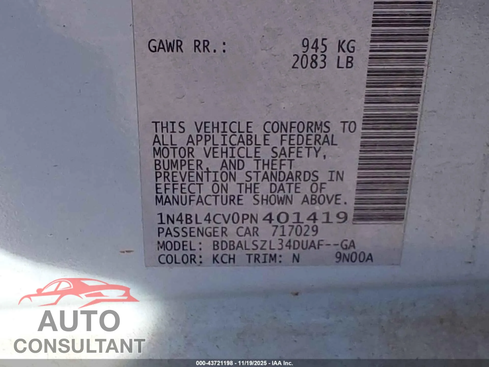 2021 TOYOTA COROLLA Damaged VIN JTDEPMAE6MJ126396 – trunk area 2021 TOYOTA COROLLA Damaged VIN JTDEPMAE6MJ126396 – trunk area