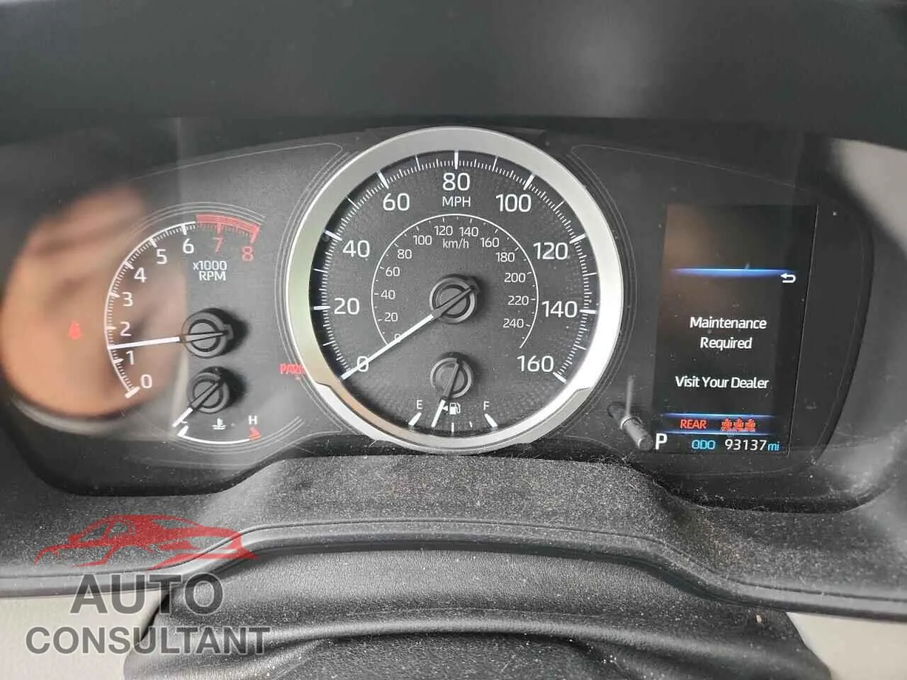 2020 TOYOTA COROLLA Damaged VIN JTDEPRAE3LJ043827 – trunk area