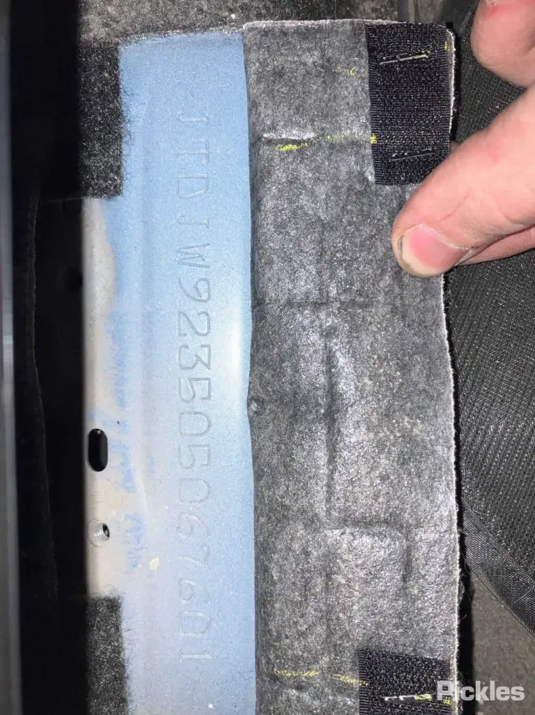 2007 Toyota Yaris Damaged VIN JTDJW923505067601 – photo 12