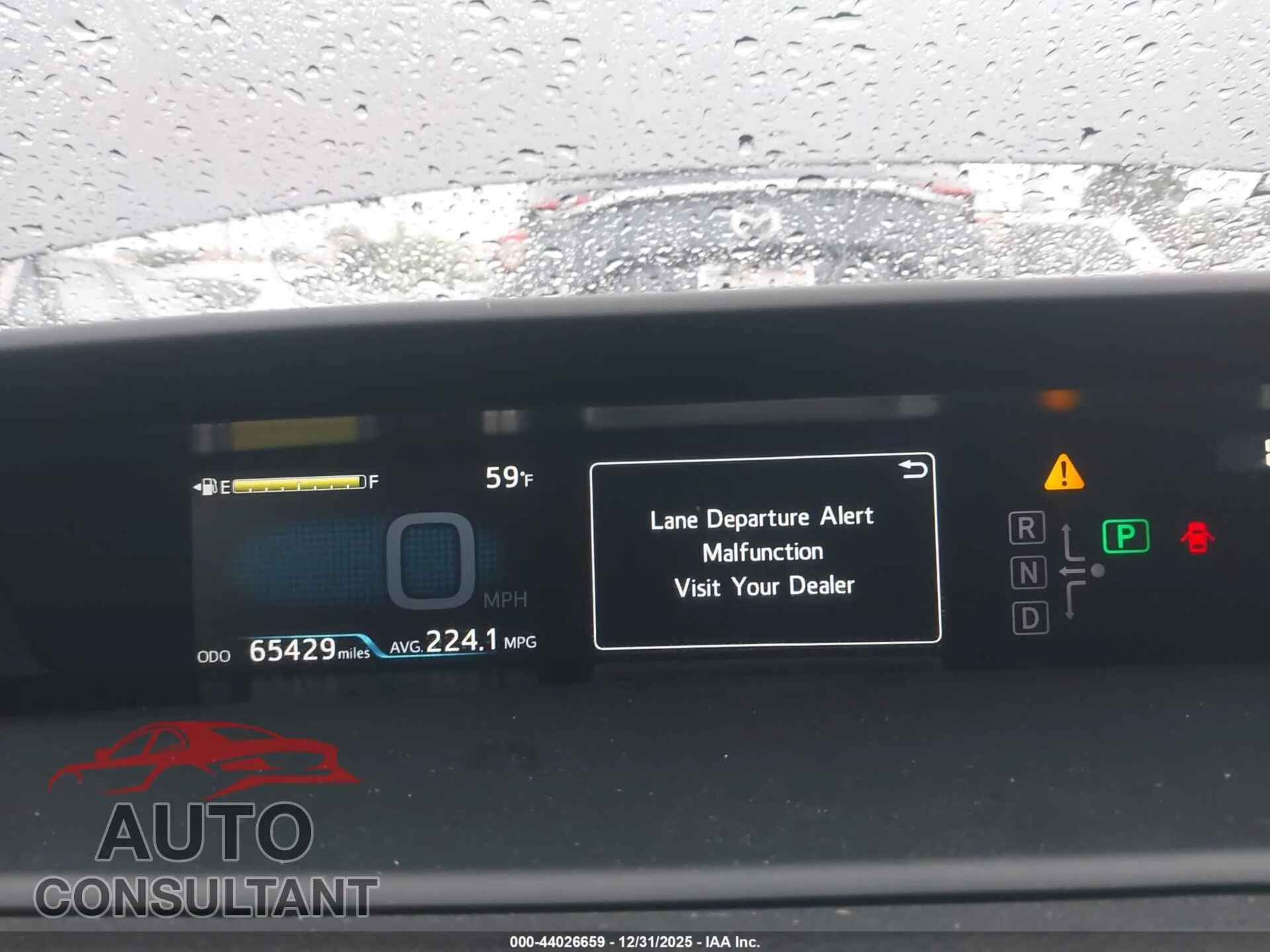 2020 TOYOTA PRIUS PRIME Damaged VIN JTDKARFP2L3154128 – exterior detail