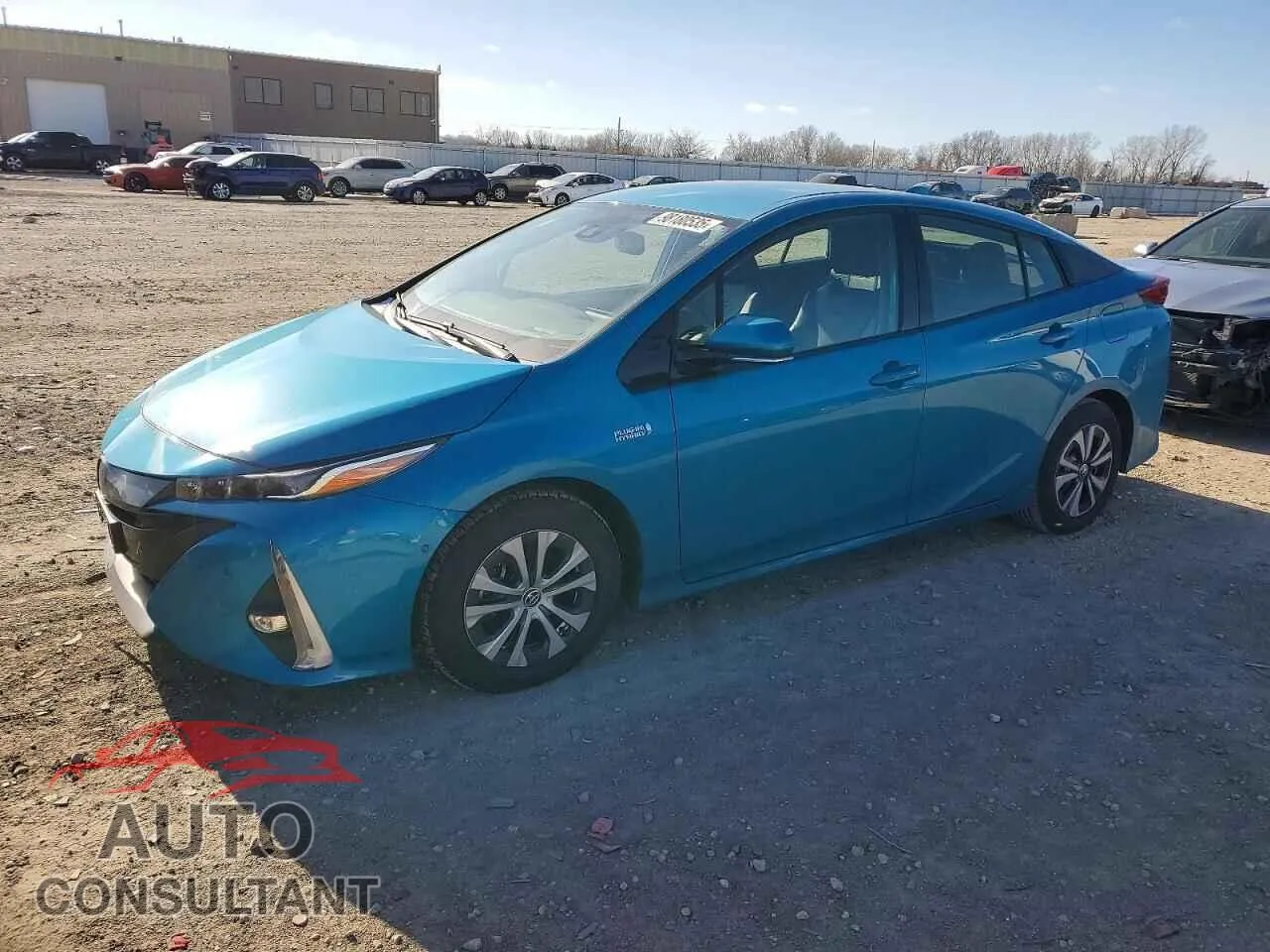 2020 TOYOTA PRIUS VIN JTDKARFP4L3135936