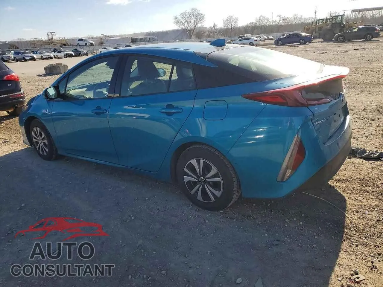 2020 TOYOTA PRIUS Damaged VIN JTDKARFP4L3135936 – rear exterior