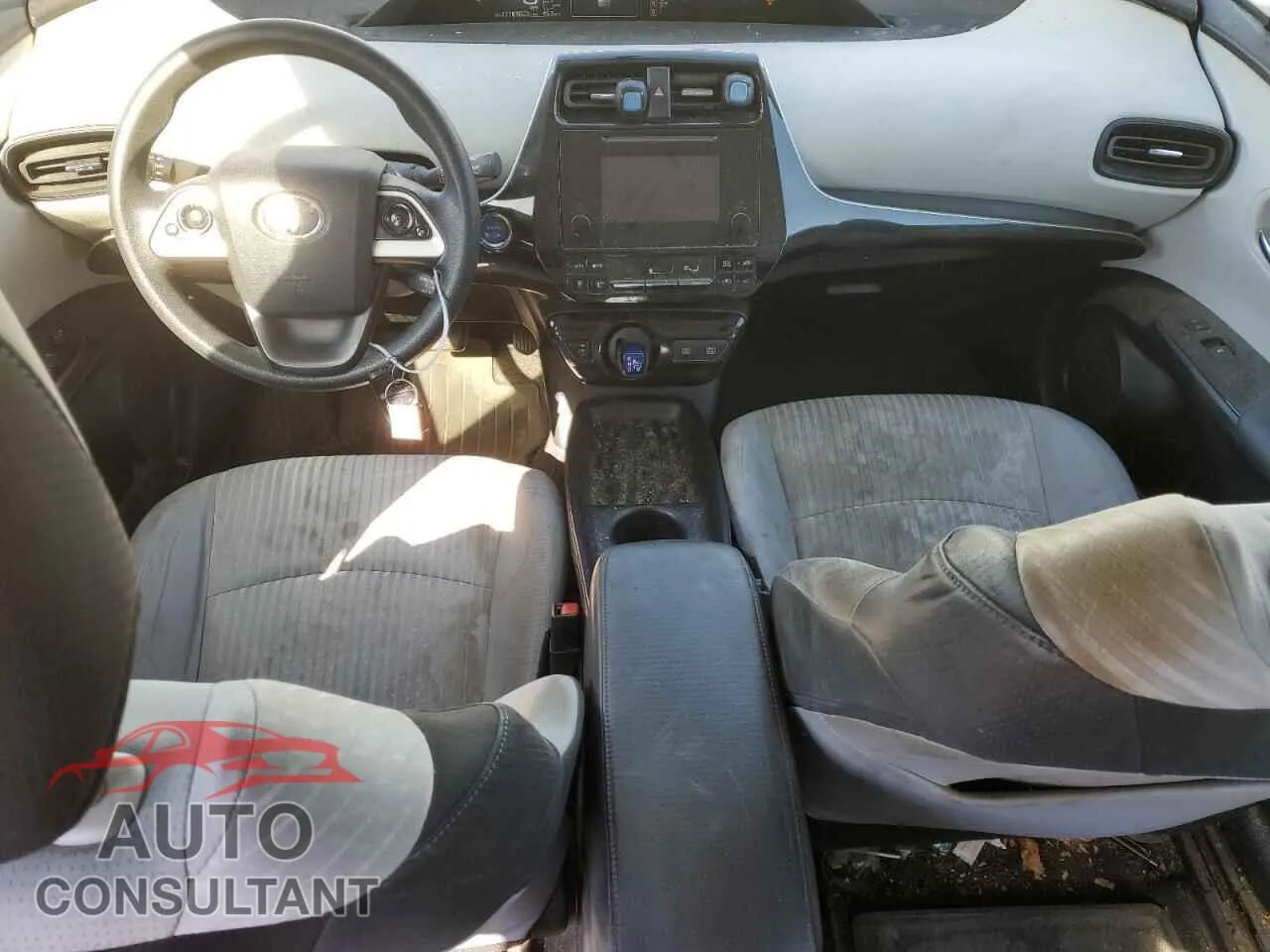 2016 TOYOTA PRIUS Damaged VIN JTDKBRFU4G3508692 – undercarriage