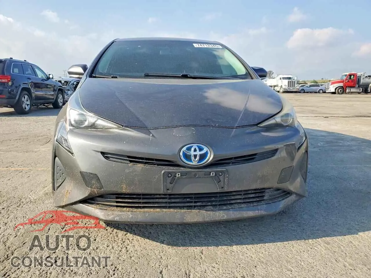 2016 TOYOTA PRIUS Damaged VIN JTDKBRFU4G3524147 – interior seats