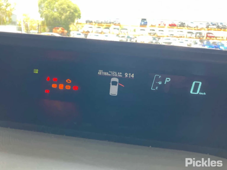 2014 Toyota Prius C Damaged VIN JTDKD3B3801077747 – engine bay