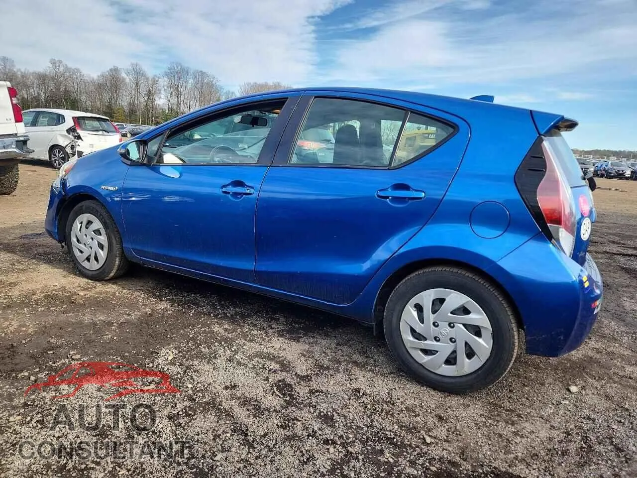 2016 TOYOTA PRIUS Damaged VIN JTDKDTB35G1589315 – rear exterior