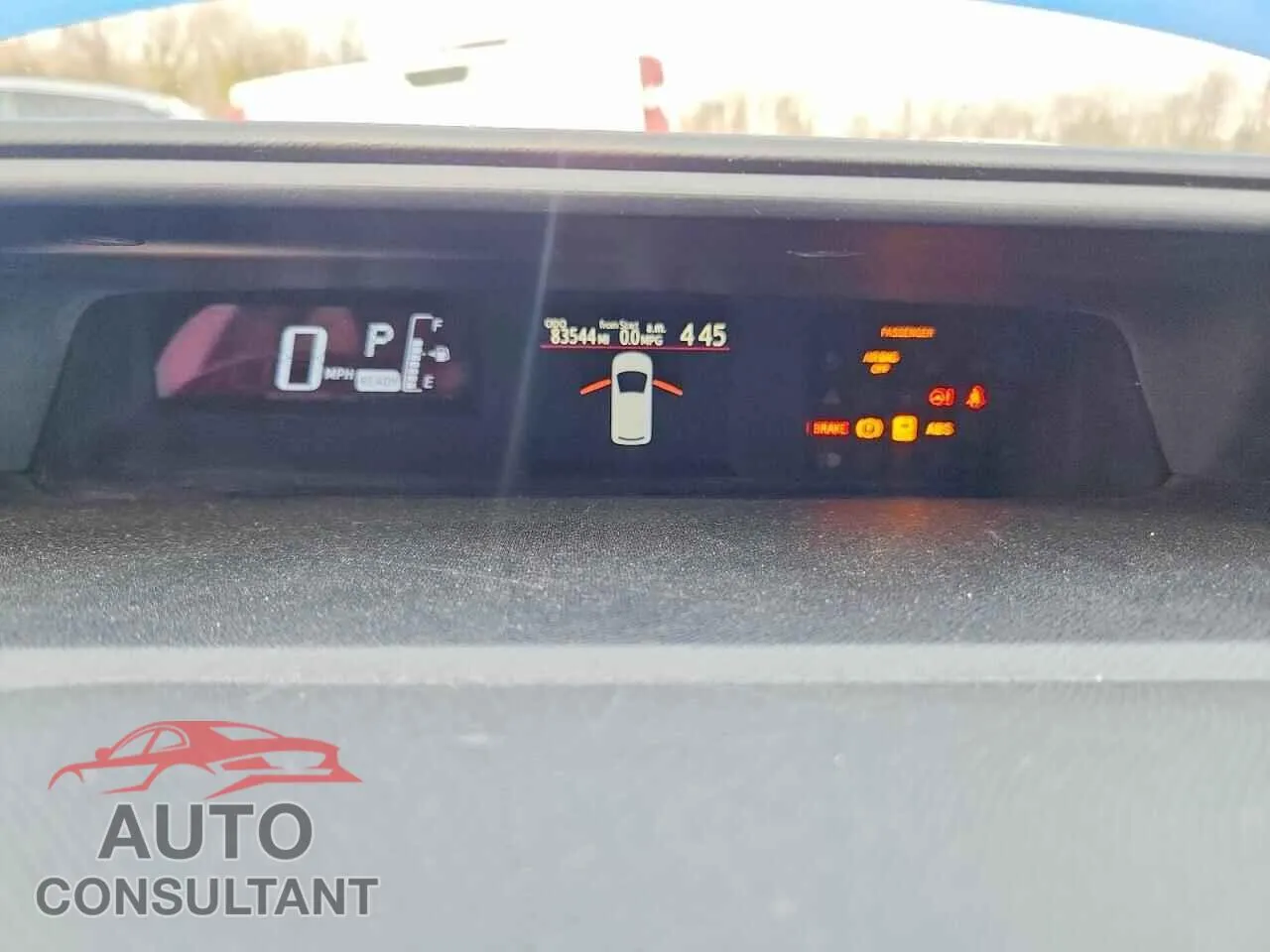 2016 TOYOTA PRIUS Damaged VIN JTDKDTB35G1589315 – trunk area
