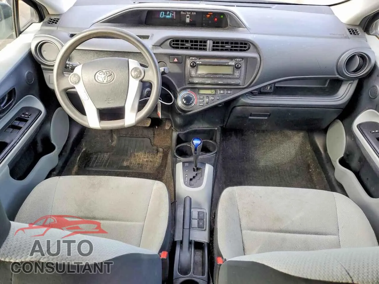 2014 TOYOTA PRIUS Used VIN JTDKDTB37E1566423 – undercarriage