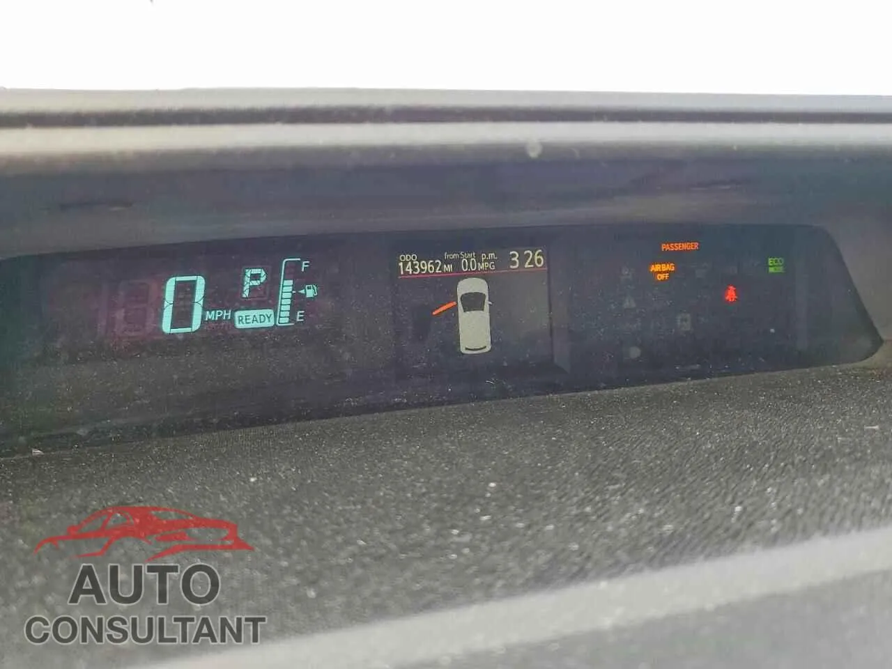 2014 TOYOTA PRIUS Used VIN JTDKDTB37E1566423 – trunk area