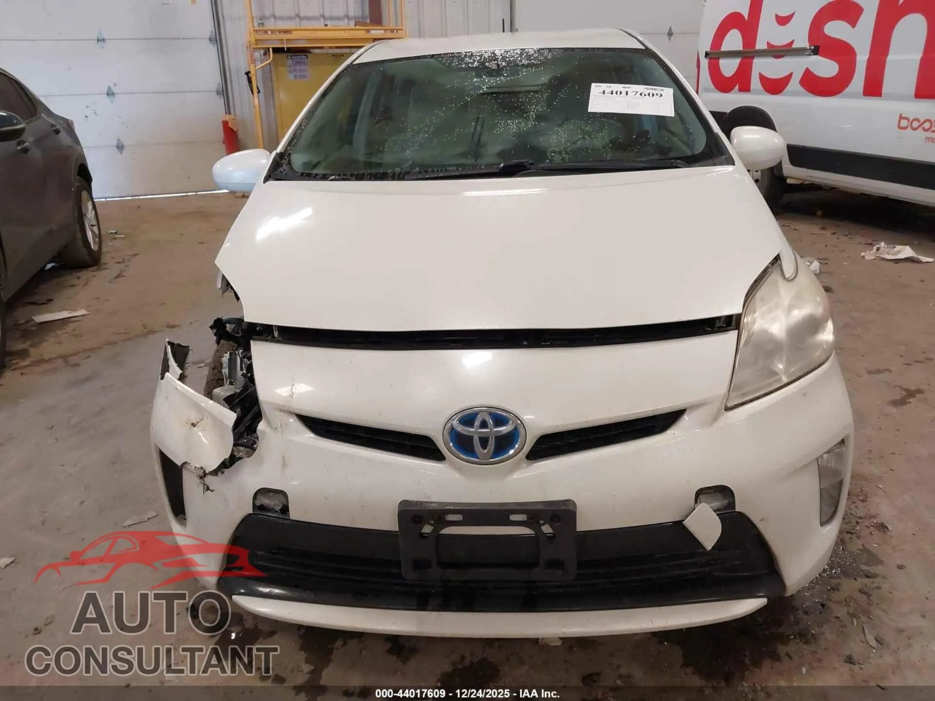 2012 TOYOTA PRIUS Damaged VIN JTDKN3DU0C1506645 – photo 12