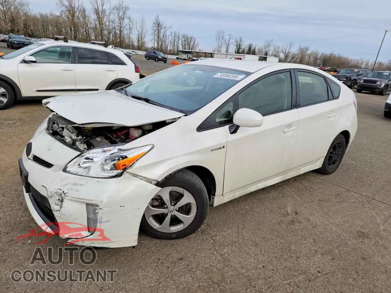 2012 TOYOTA PRIUS VIN JTDKN3DU0C5455740