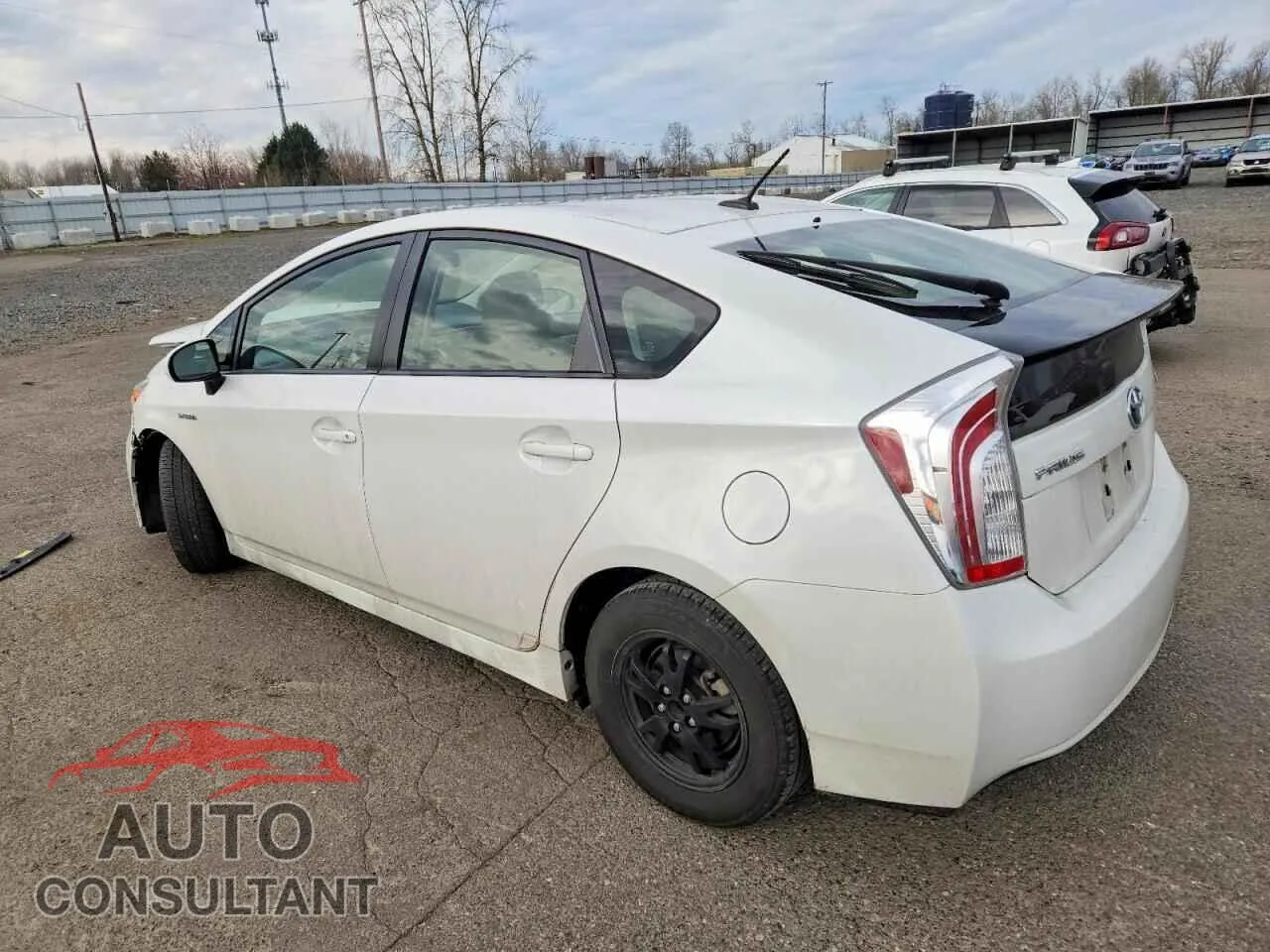 2012 TOYOTA PRIUS Damaged VIN JTDKN3DU0C5455740 – rear exterior