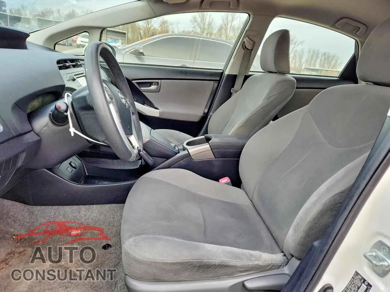 2012 TOYOTA PRIUS Damaged VIN JTDKN3DU0C5455740 – exterior detail