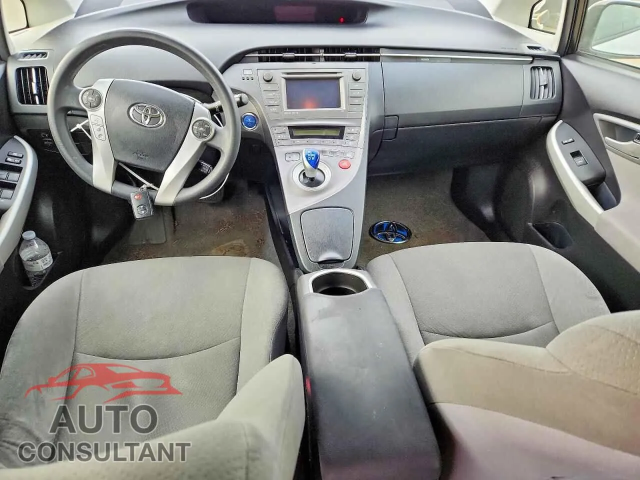 2012 TOYOTA PRIUS Damaged VIN JTDKN3DU0C5455740 – undercarriage