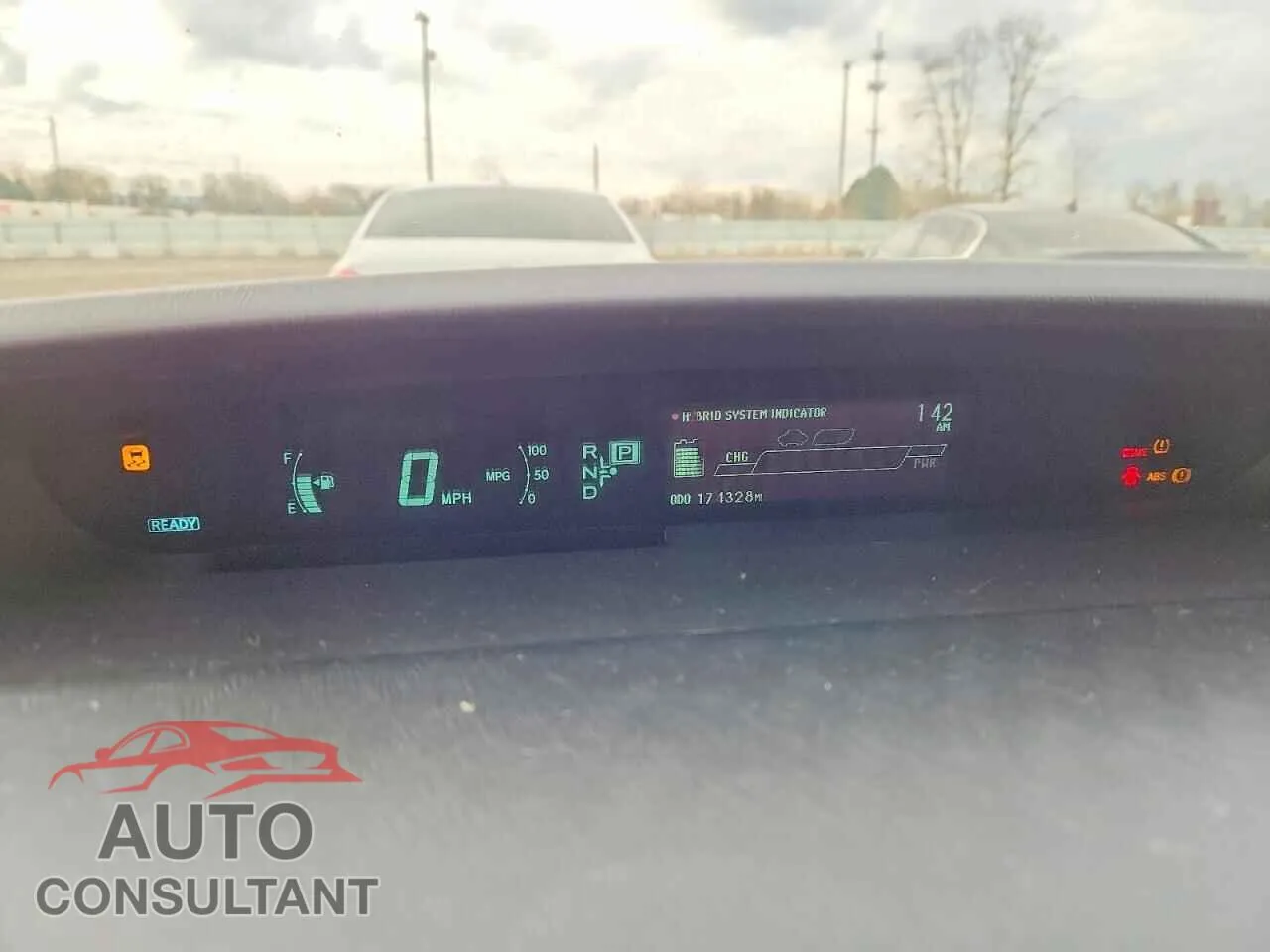 2012 TOYOTA PRIUS Damaged VIN JTDKN3DU0C5455740 – trunk area