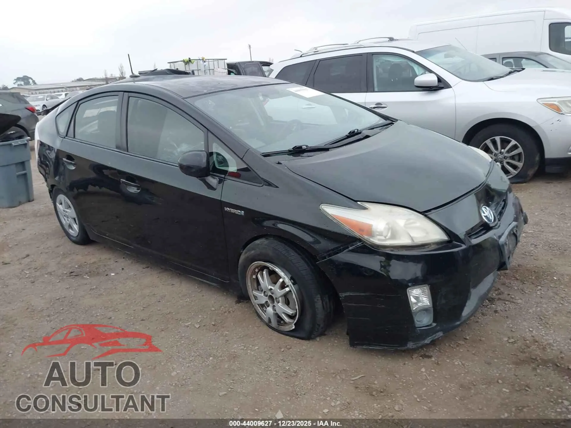2010 TOYOTA PRIUS VIN JTDKN3DU2A0029977
