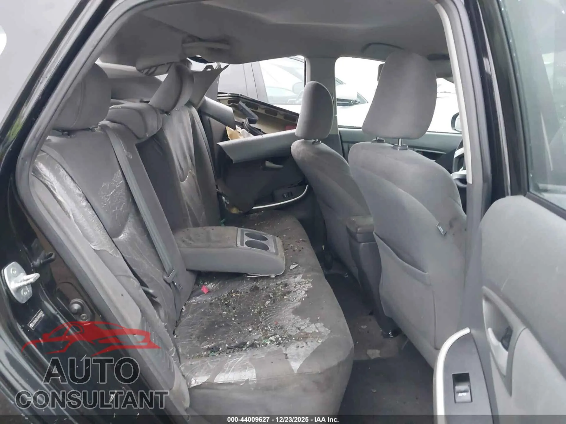 2010 TOYOTA PRIUS Damaged VIN JTDKN3DU2A0029977 – undercarriage
