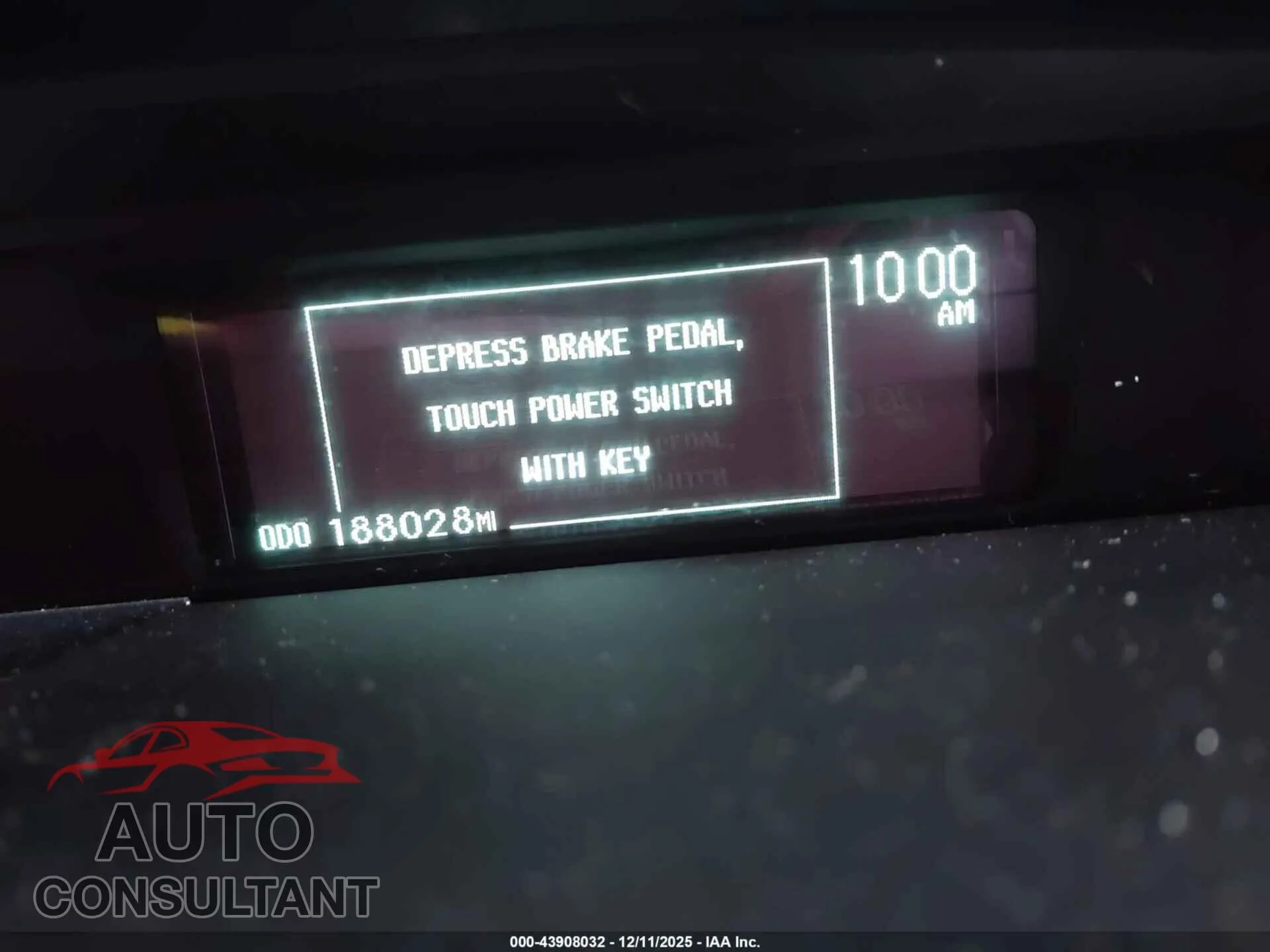 2010 TOYOTA PRIUS Damaged VIN JTDKN3DU2A0151254 – exterior detail