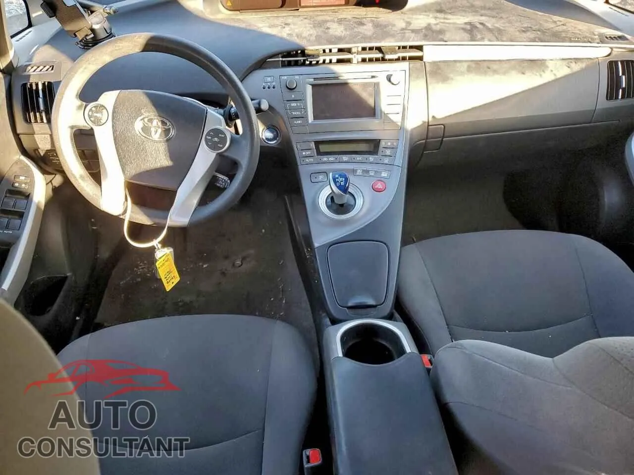 2014 TOYOTA PRIUS Damaged VIN JTDKN3DU3E0379236 – undercarriage