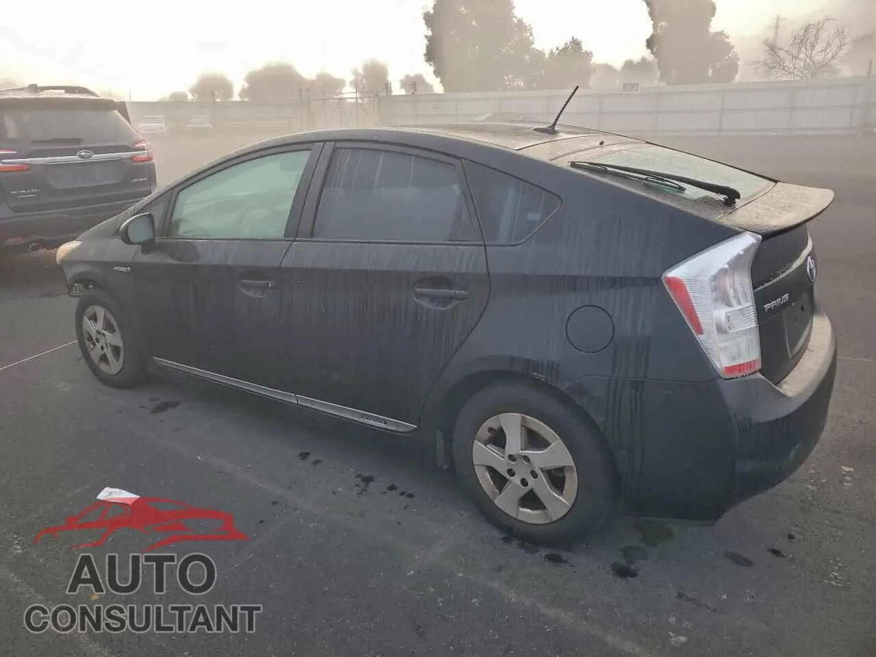 2011 TOYOTA PRIUS Damaged VIN JTDKN3DU6B0256364 – rear exterior