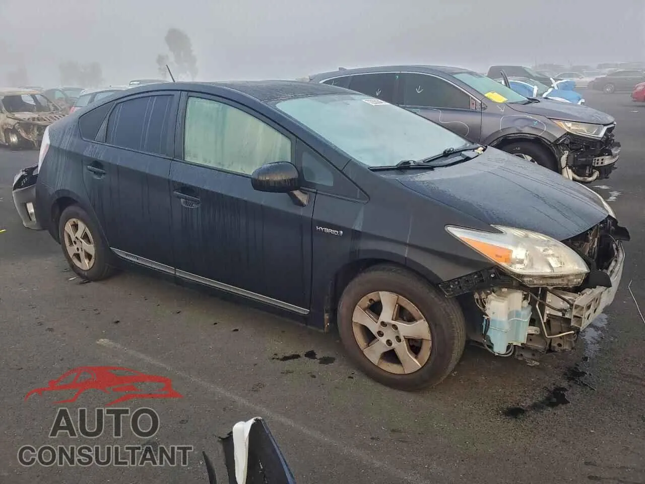 2011 TOYOTA PRIUS Damaged VIN JTDKN3DU6B0256364 – dashboard