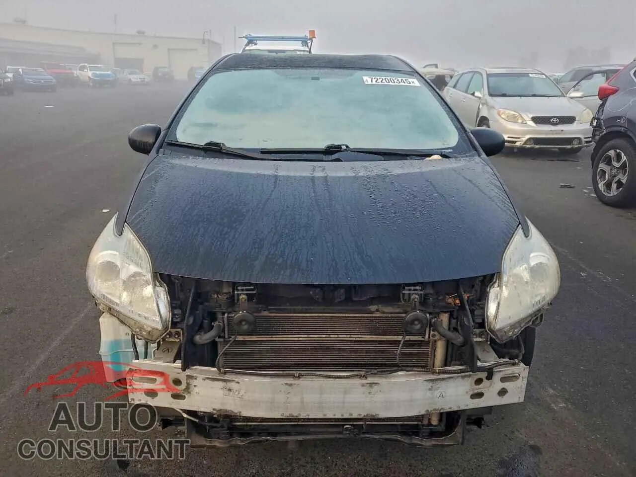 2011 TOYOTA PRIUS Damaged VIN JTDKN3DU6B0256364 – interior seats