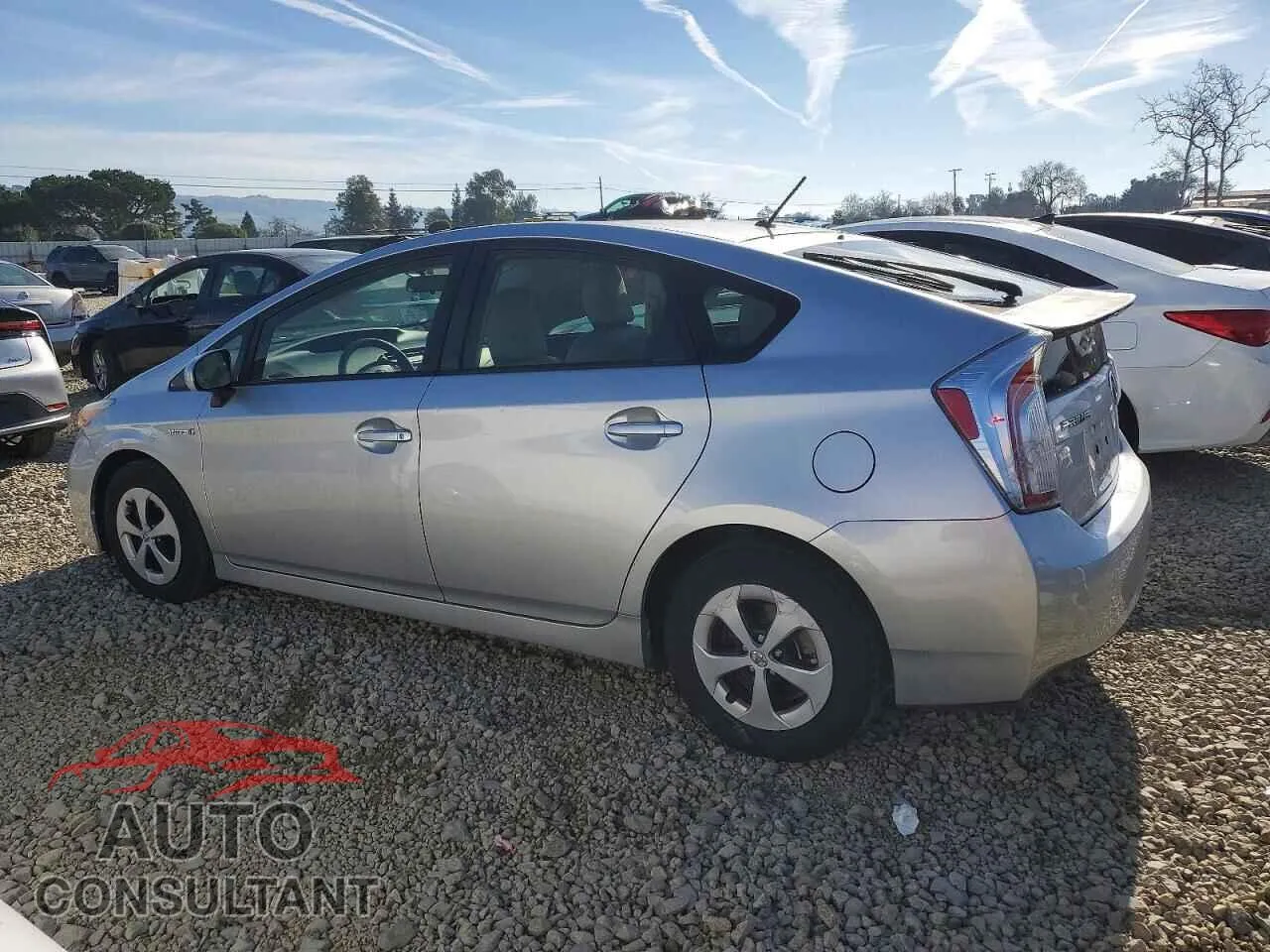 2014 TOYOTA PRIUS Damaged VIN JTDKN3DU7E0380650 – rear exterior