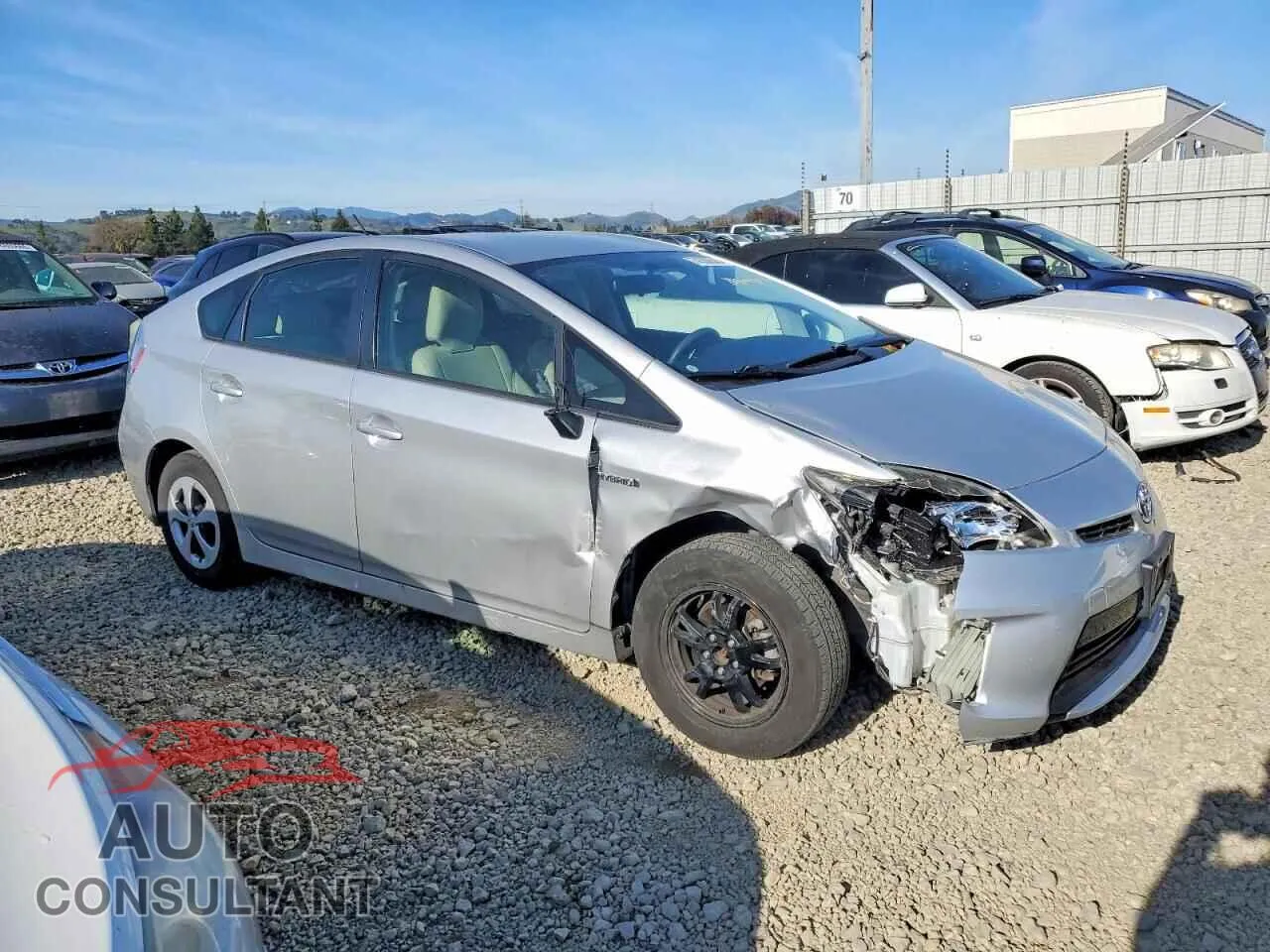 2014 TOYOTA PRIUS Damaged VIN JTDKN3DU7E0380650 – dashboard