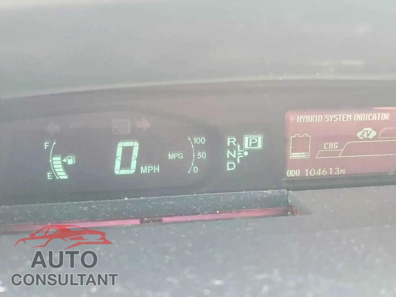 2014 TOYOTA PRIUS Damaged VIN JTDKN3DU7E0380650 – trunk area