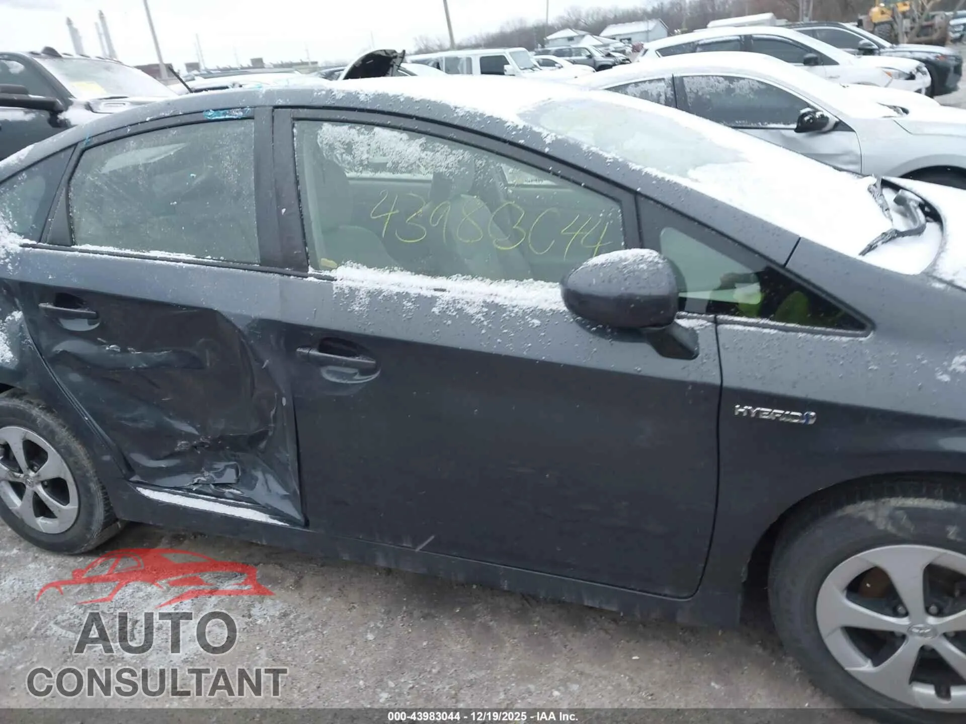 2013 TOYOTA PRIUS Damaged VIN JTDKN3DU8D5617955 – photo 13