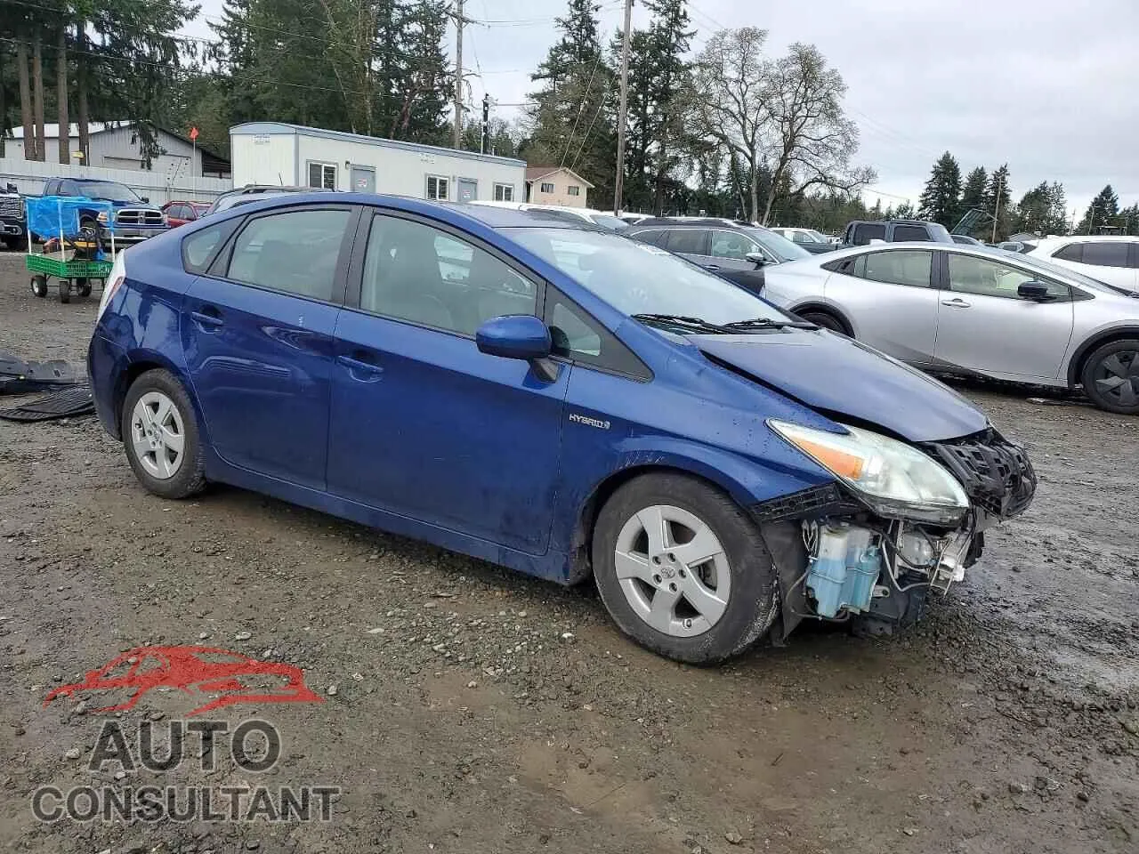 2010 TOYOTA PRIUS Damaged VIN JTDKN3DU9A1004746 – dashboard