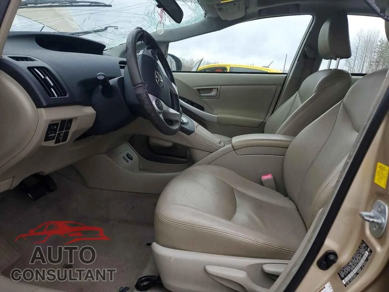 2010 TOYOTA PRIUS Damaged VIN JTDKN3DU9A1264225 – exterior detail