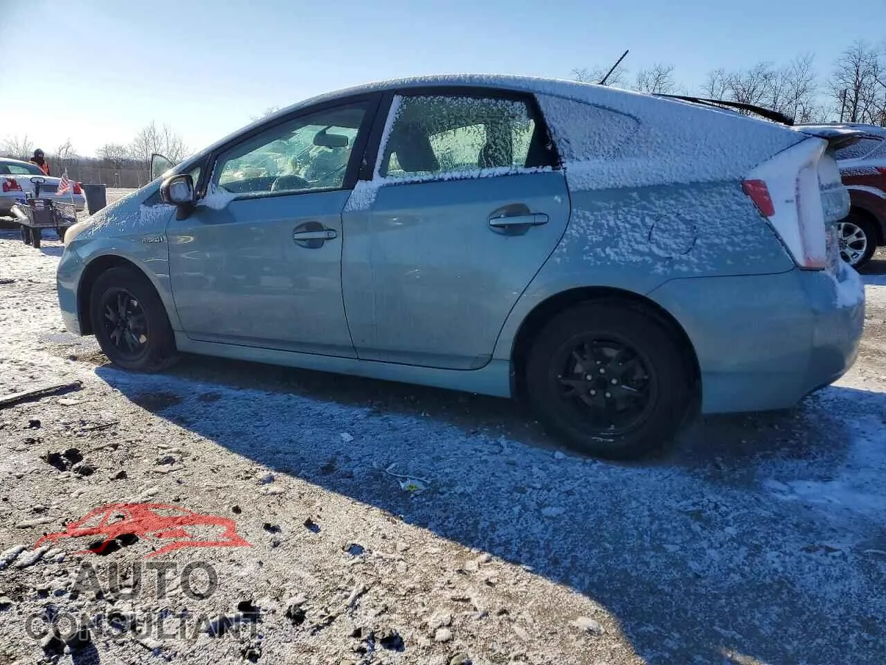 2013 TOYOTA PRIUS Damaged VIN JTDKN3DU9D5581547 – rear exterior