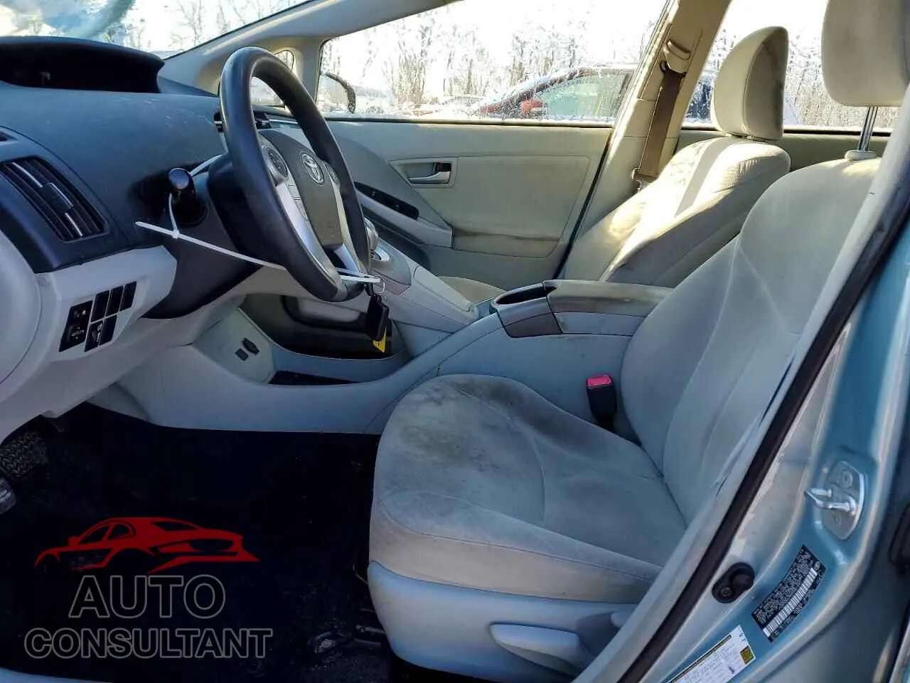 2013 TOYOTA PRIUS Damaged VIN JTDKN3DU9D5581547 – exterior detail