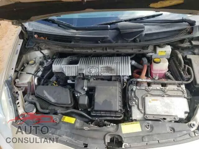 2010 TOYOTA PRIUS Damaged VIN JTDKN3DUXA1002276 – exterior detail