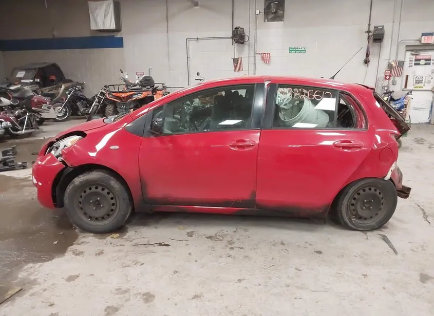 2010 TOYOTA Yaris Used VIN JTDKT4K38A5282911 – engine bay