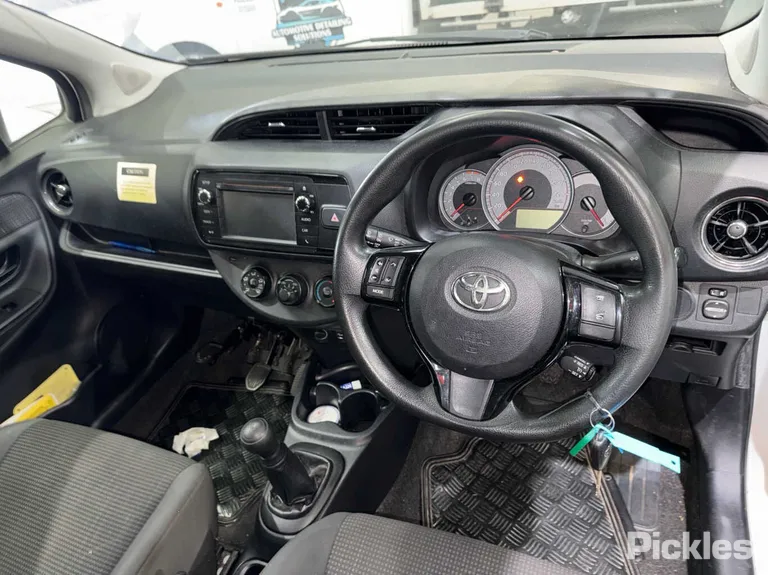 2017 Toyota Yaris Used VIN JTDKW3D360D593384 – trunk area