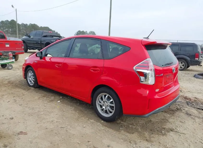 2015 TOYOTA Prius V Used VIN JTDZN3EU3FJ032692 – trunk area
