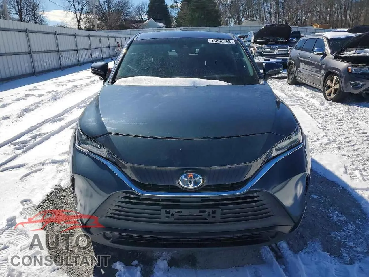 2021 TOYOTA VENZA Damaged VIN JTEAAAAH8MJ018849 – interior seats