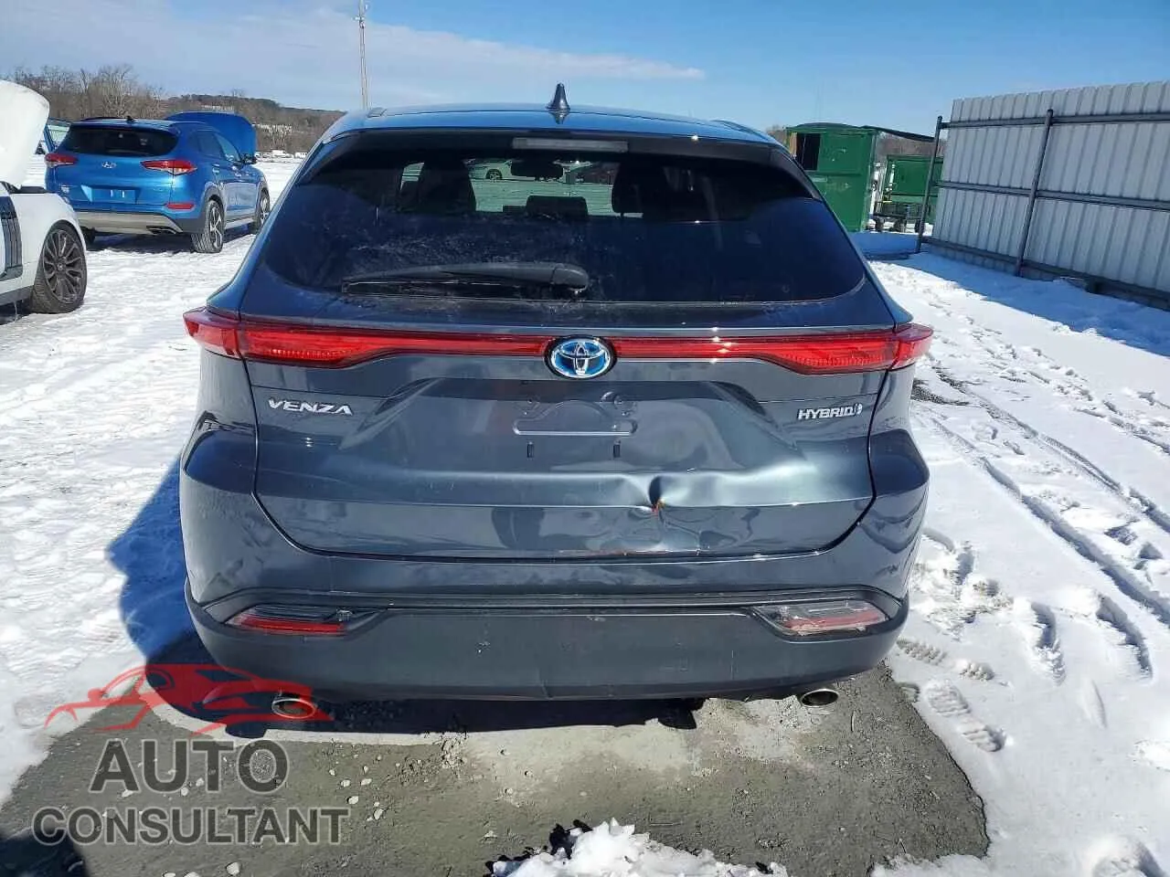 2021 TOYOTA VENZA Damaged VIN JTEAAAAH8MJ018849 – engine bay