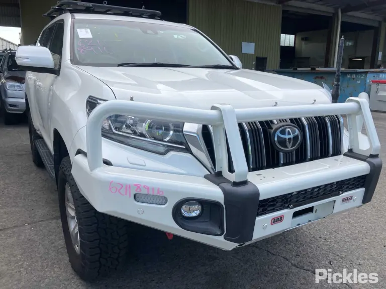 2019 Toyota Landcruiser Prado Damaged VIN JTEBR3FJ50K126449 – undercarriage