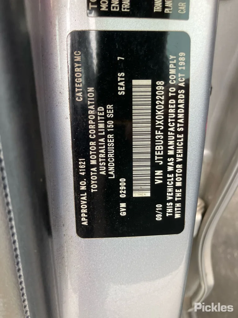 2010 Toyota Landcruiser Prado Damaged VIN JTEBU3FJX0K022098 – photo 20