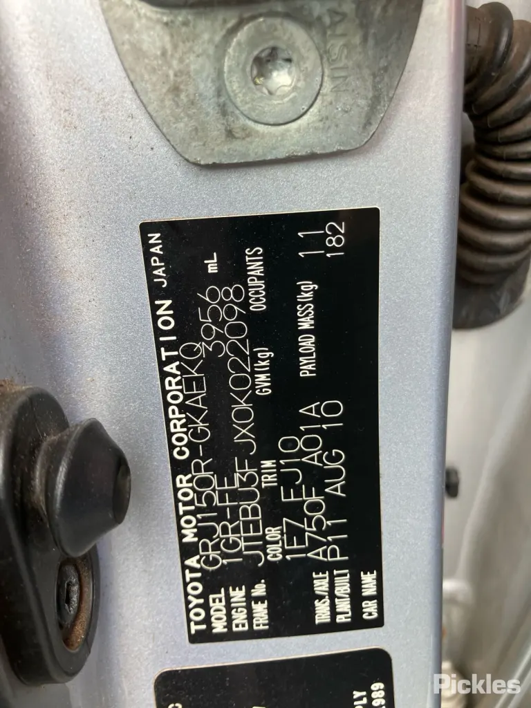 2010 Toyota Landcruiser Prado Damaged VIN JTEBU3FJX0K022098 – photo 27