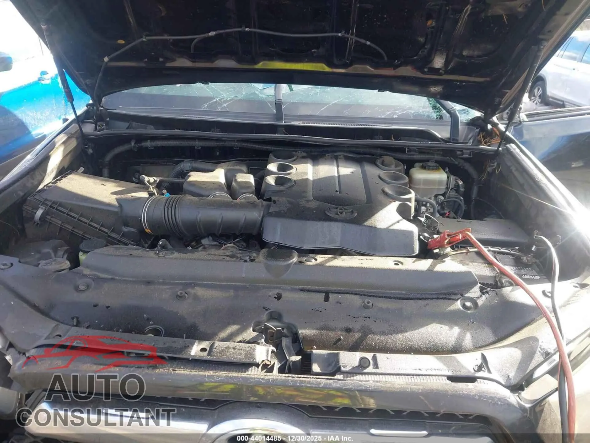 2013 TOYOTA 4RUNNER Damaged VIN JTEBU5JR4D5137485 – odometer reading
