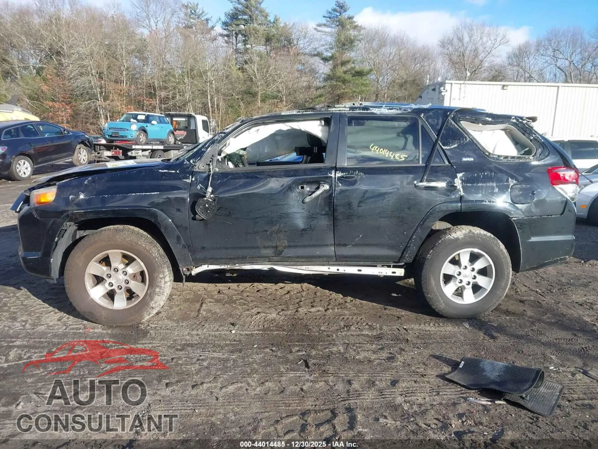 2013 TOYOTA 4RUNNER Damaged VIN JTEBU5JR4D5137485 – photo 14