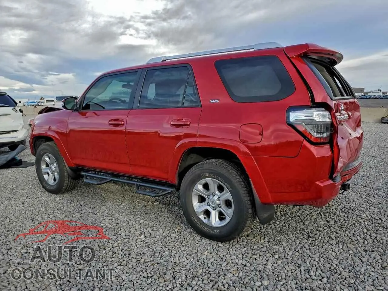2018 TOYOTA 4RUNNER Damaged VIN JTEBU5JR8J5528747 – rear exterior